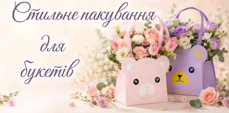 Сумочки для квітів