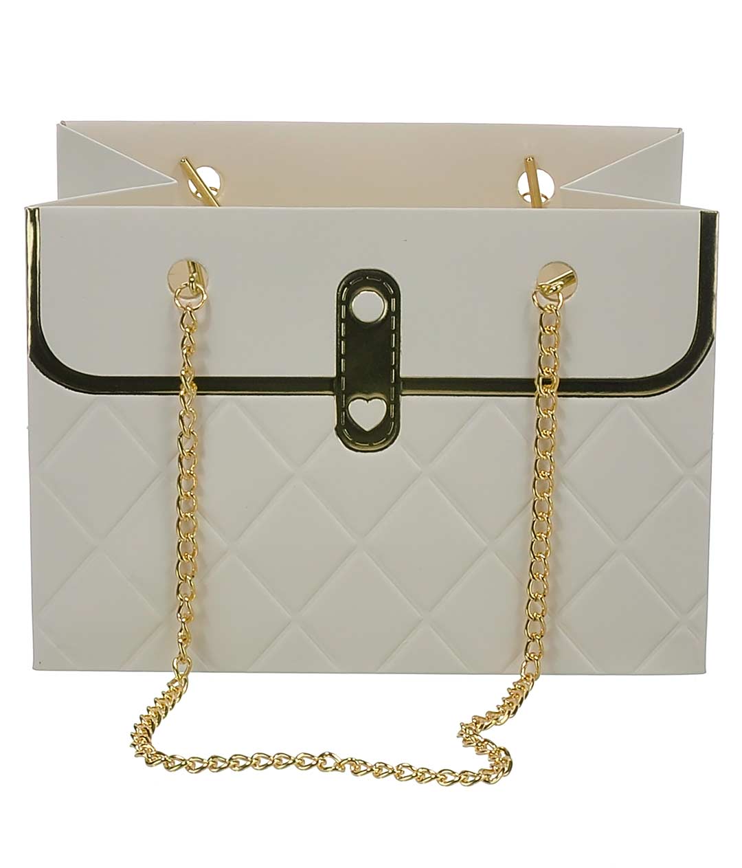 Изображение Сумка флористична біла Prada рельєфна
