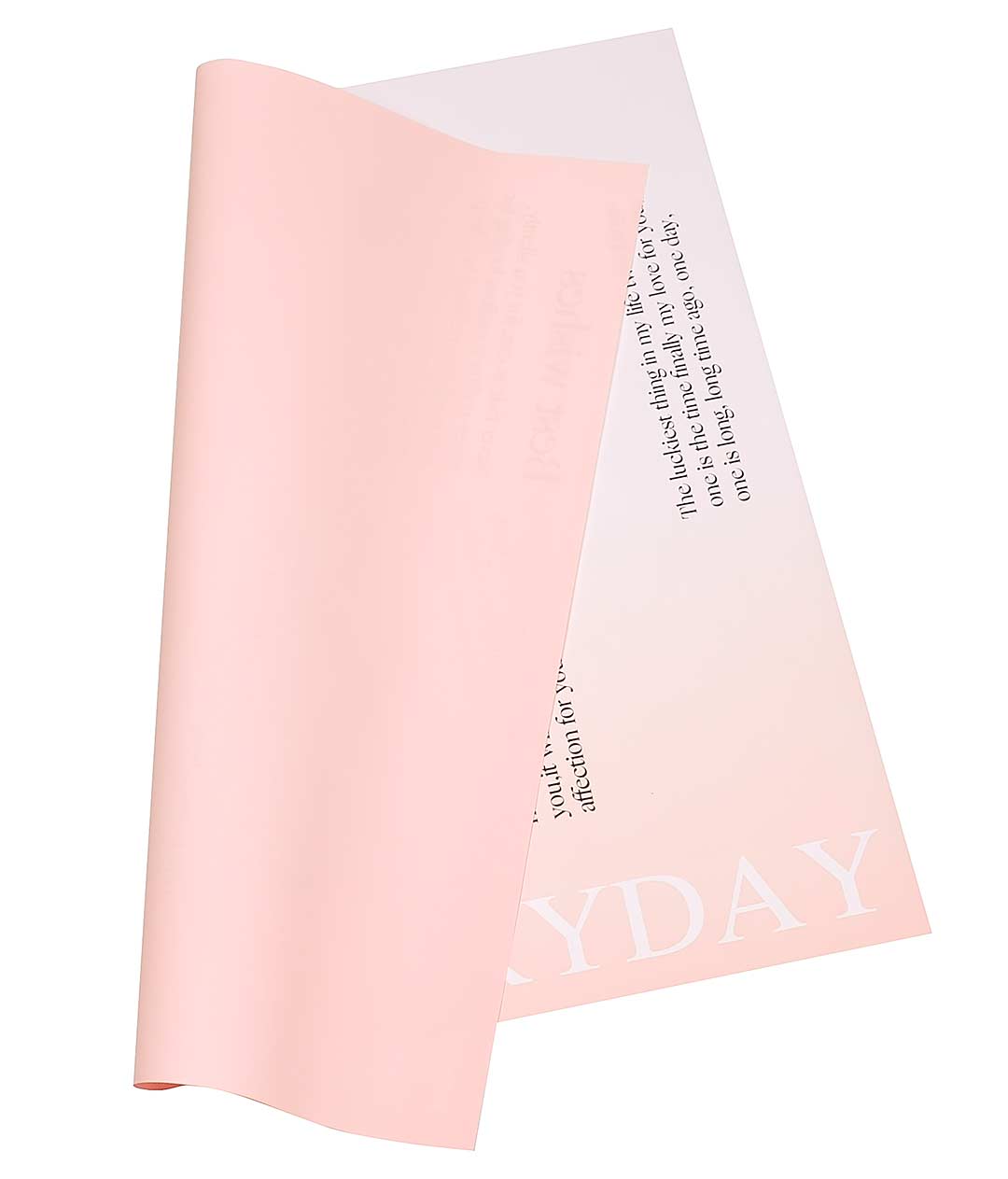 Изображение Пленка в листах для цветов розовая «Best wishes» 20 шт.