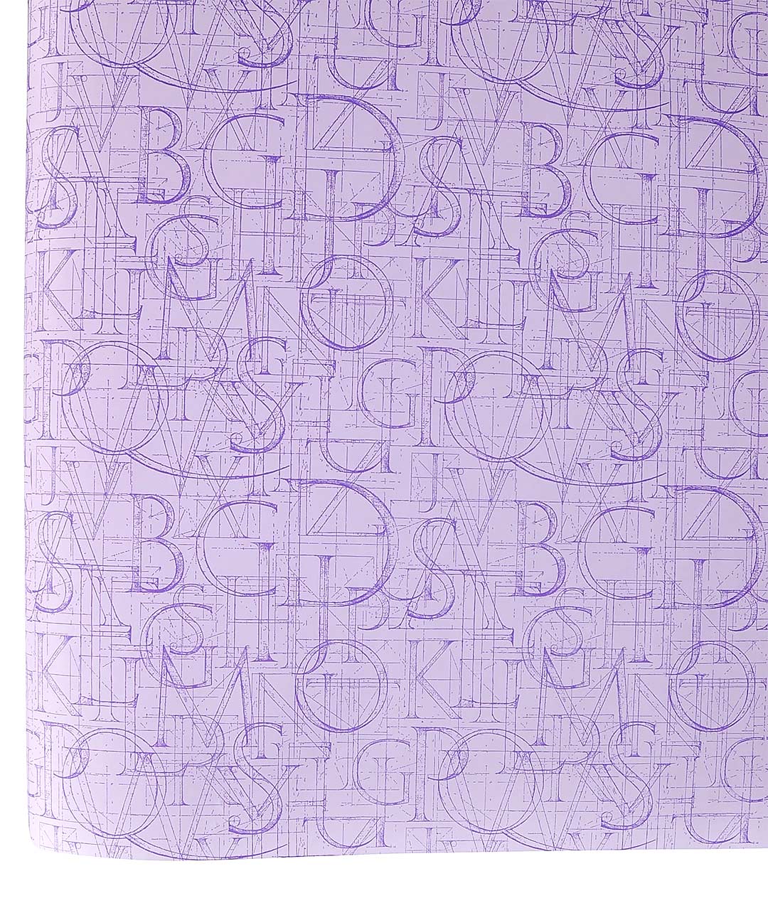 Изображение Папір для квітів Multicolor Futura фіолетовий з синіми літерами
