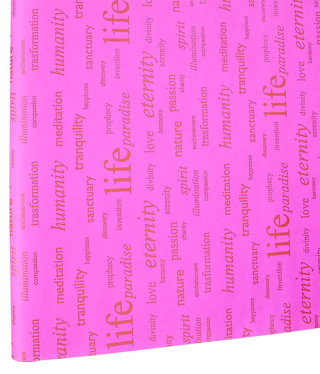 Изображение Бумага для цветов Multicolor Love Fantastic фиолетовая с золотом