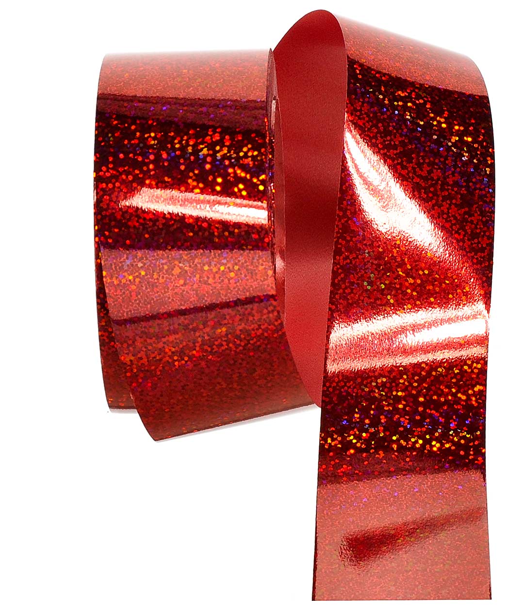 Изображение Лента полипропиленовая лазерная красная Shax 50мм