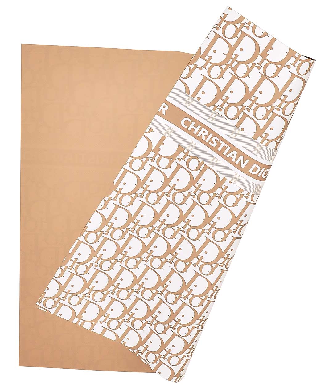 Изображение Плівка в листах для квітів світло-коричнева «Dior» 20 шт. 