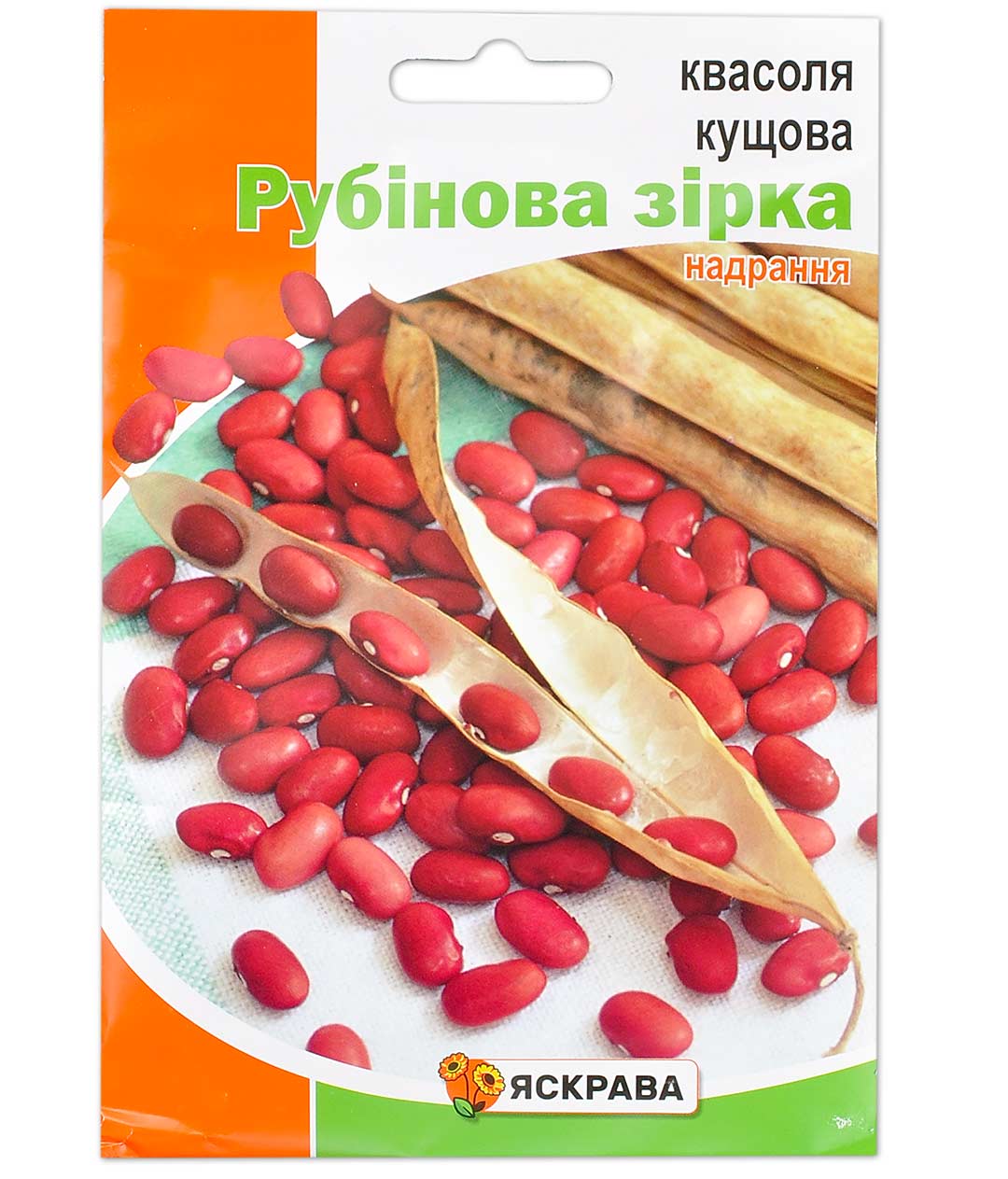 Изображение Квасоля Рубінова Зірка 20г я
