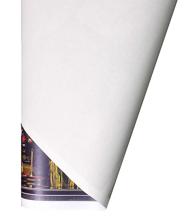 Изображение Бумага для упаковки цветов Prada Barcelona белая