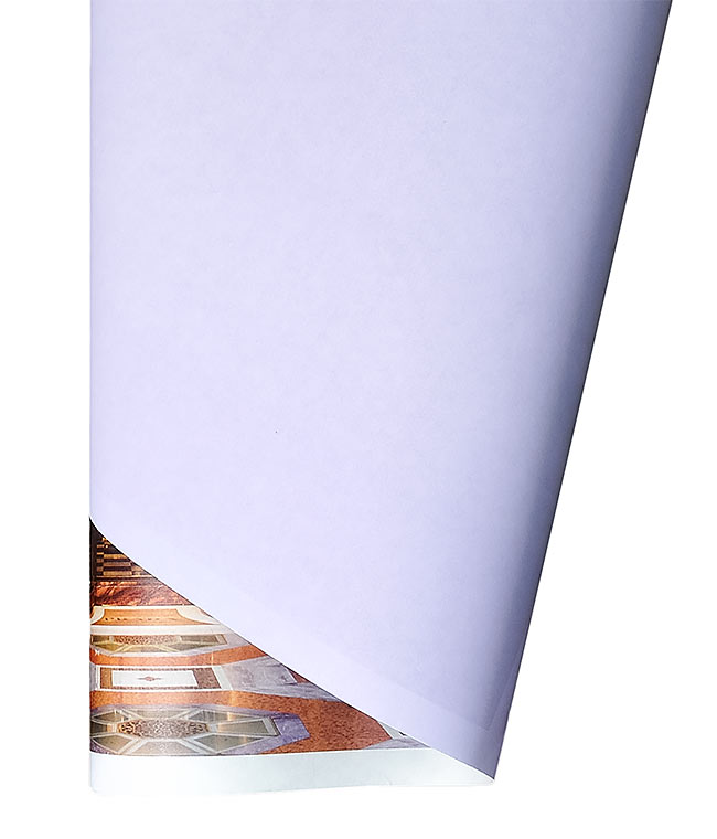Изображение Бумага для упаковки цветов Prada Milan голубая