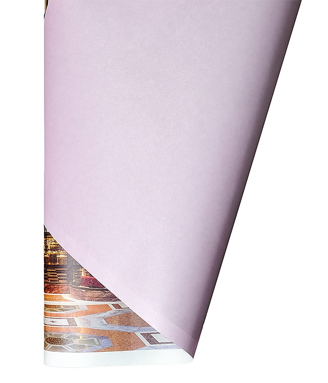 Изображение Папір для пакування квітів Prada Milan рожевий