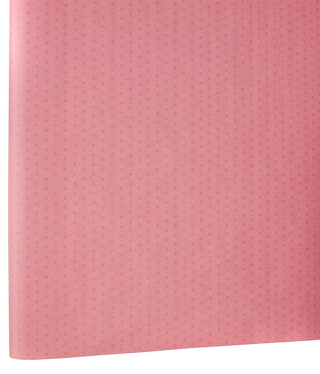 Изображение Бумага для упаковки цветов и подарков Розовая Горох мелкий персиковый DEKO 