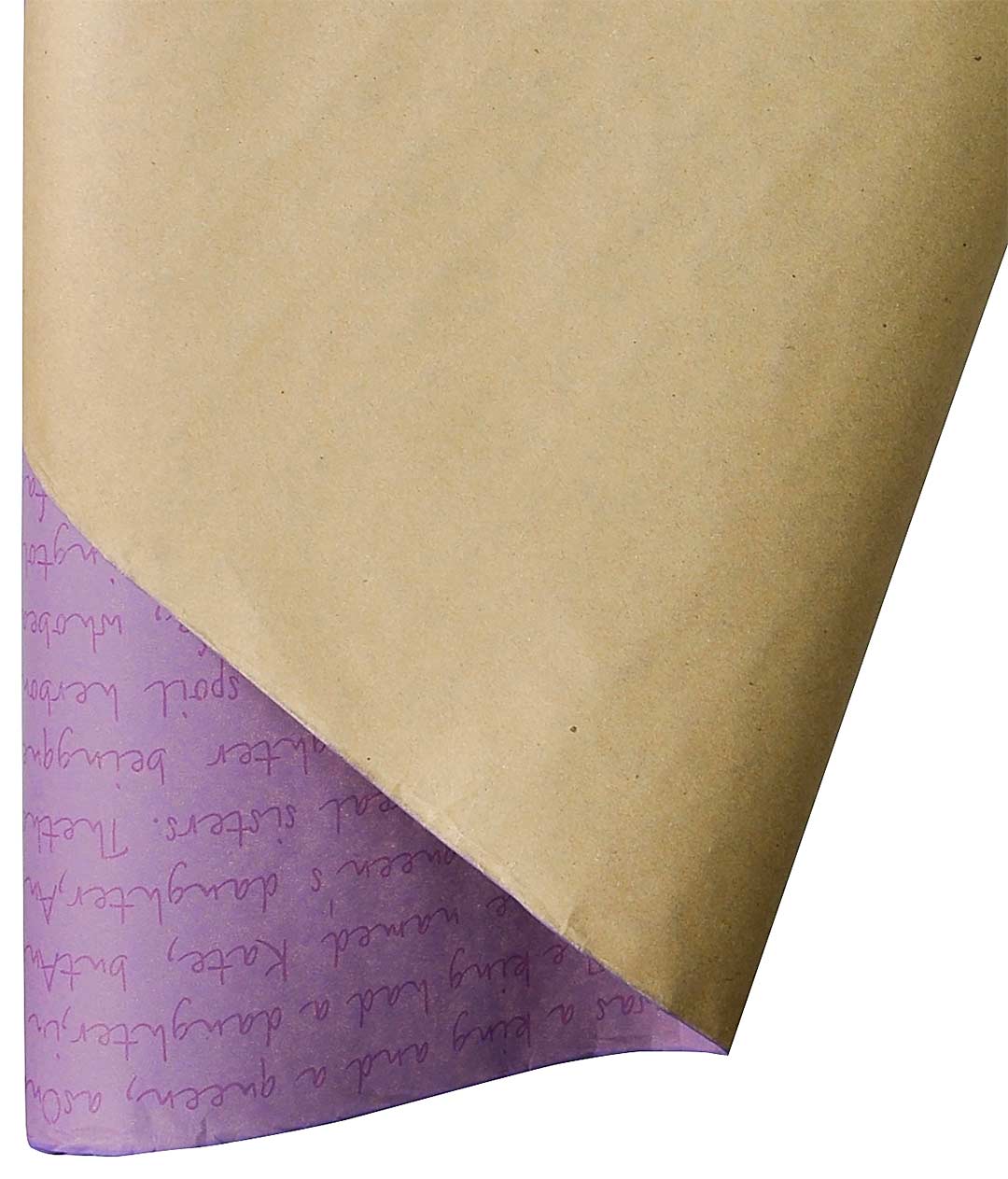 Изображение Бумага для цветов светло-сиреневая Письмо фиолетовое DEKO