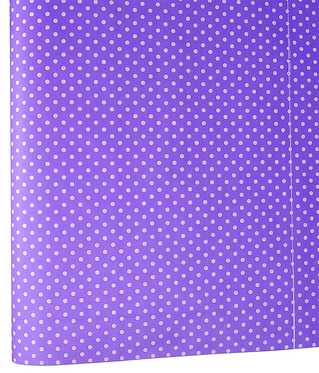 Изображение Бумага для упаковки цветов и подарков фиолетовая Горох мелкий белый Multic