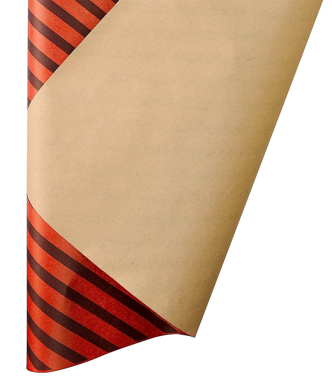 Изображение Бумага для цветов Полоса черная-красная DEKO