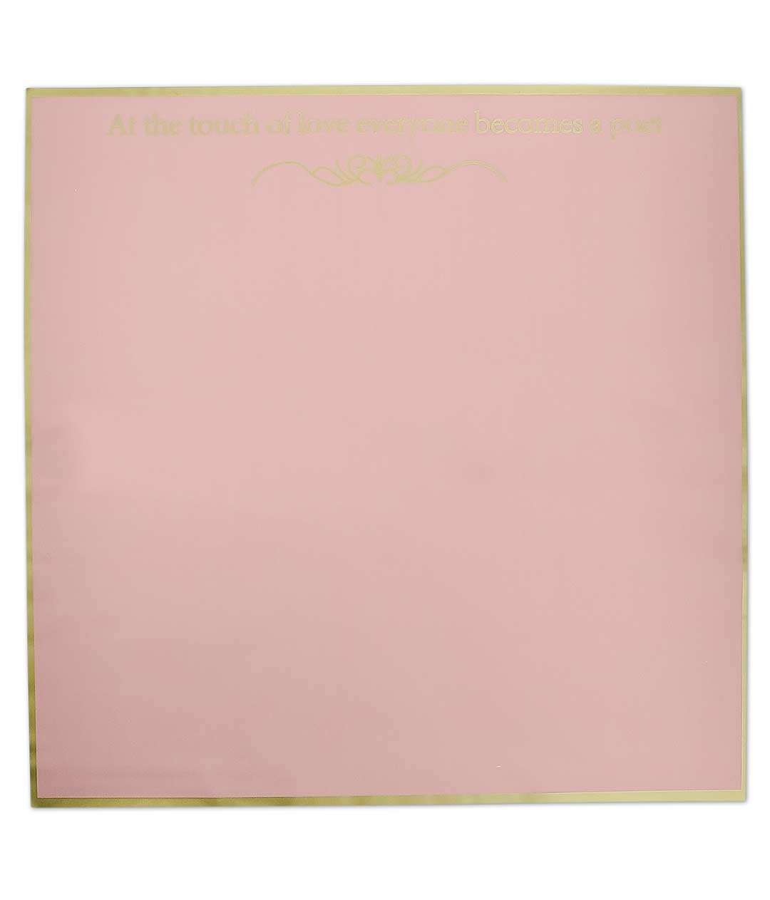 Изображение Пленка в листах для цветов темно-розовая  