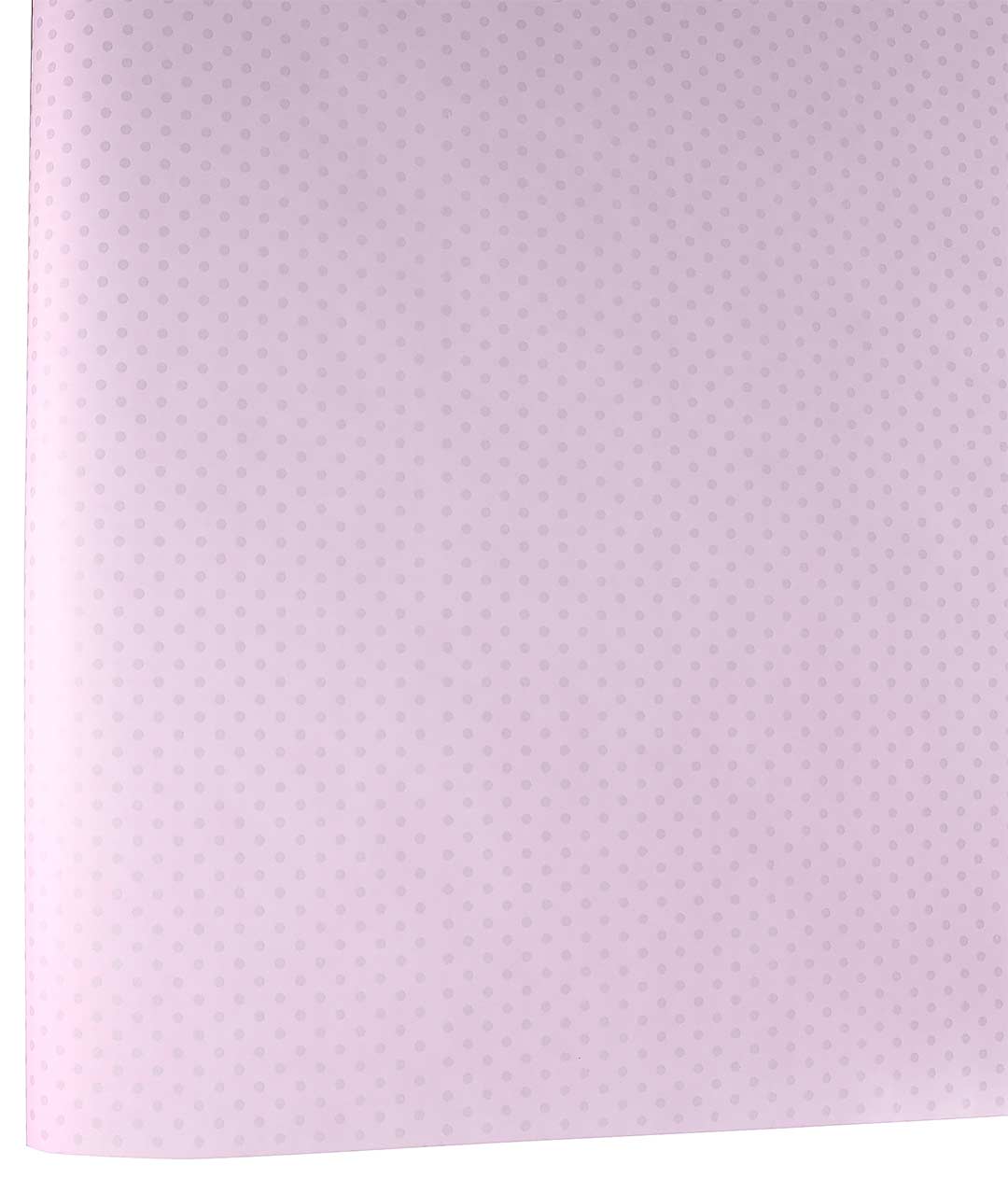Изображение Папір для пакування квітів та подарунків рожевий Горох дрібний срібло Multic