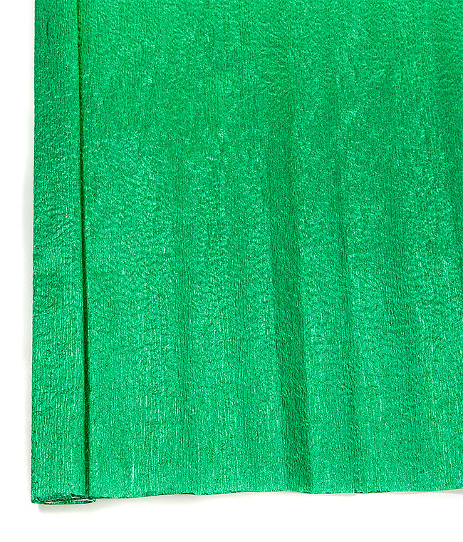 Изображение Креп папір металік зелений