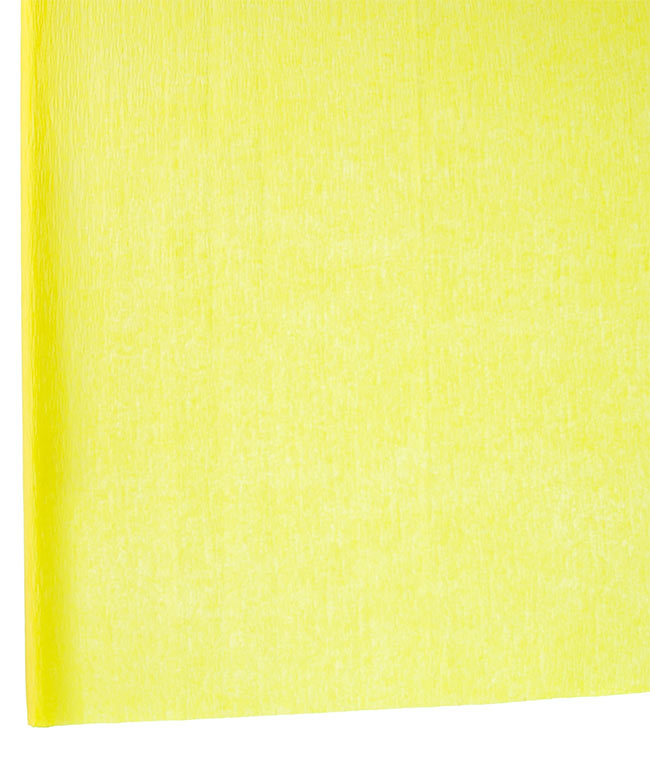 Изображение Креп бумага лимонная 2м
