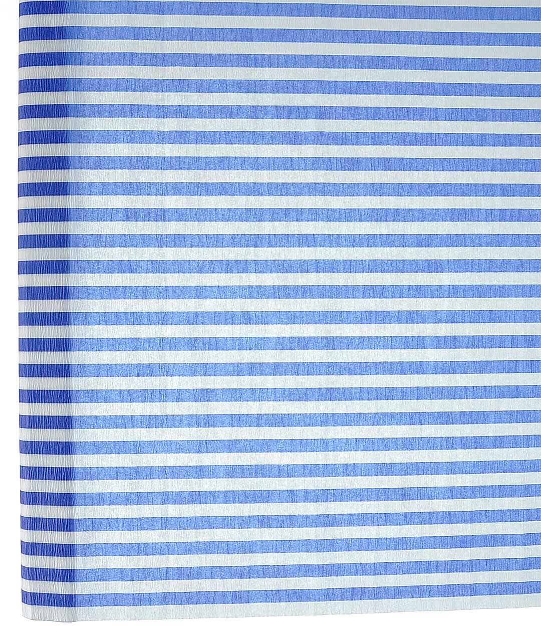 Изображение Креп папір білий з синьою смугою