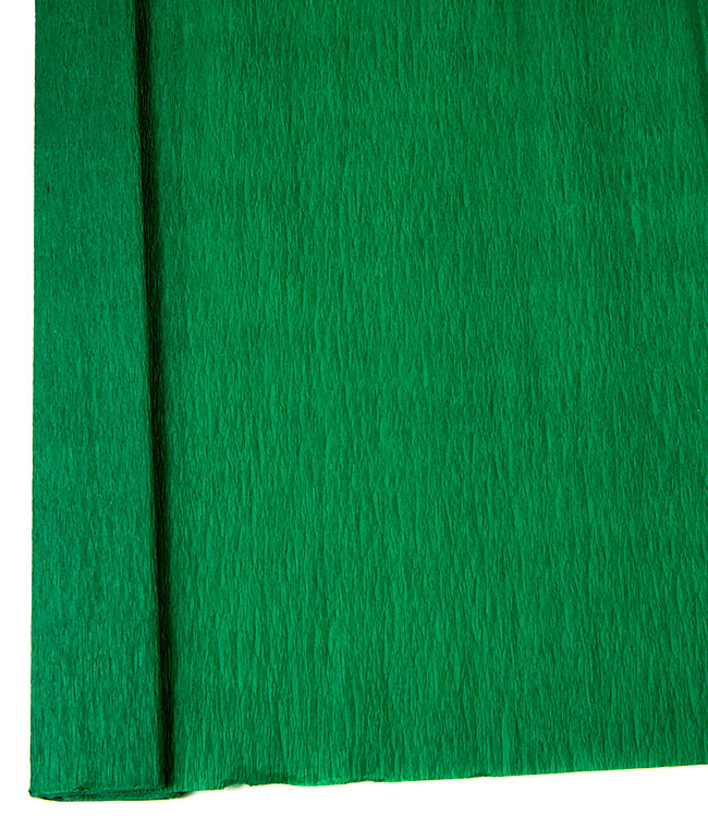 Изображение Креп бумага зеленый изумруд