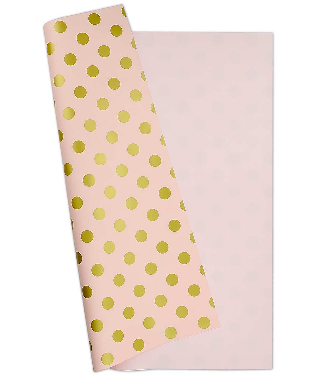 Изображение Пленка для цветов в листах бледно-розовая 
