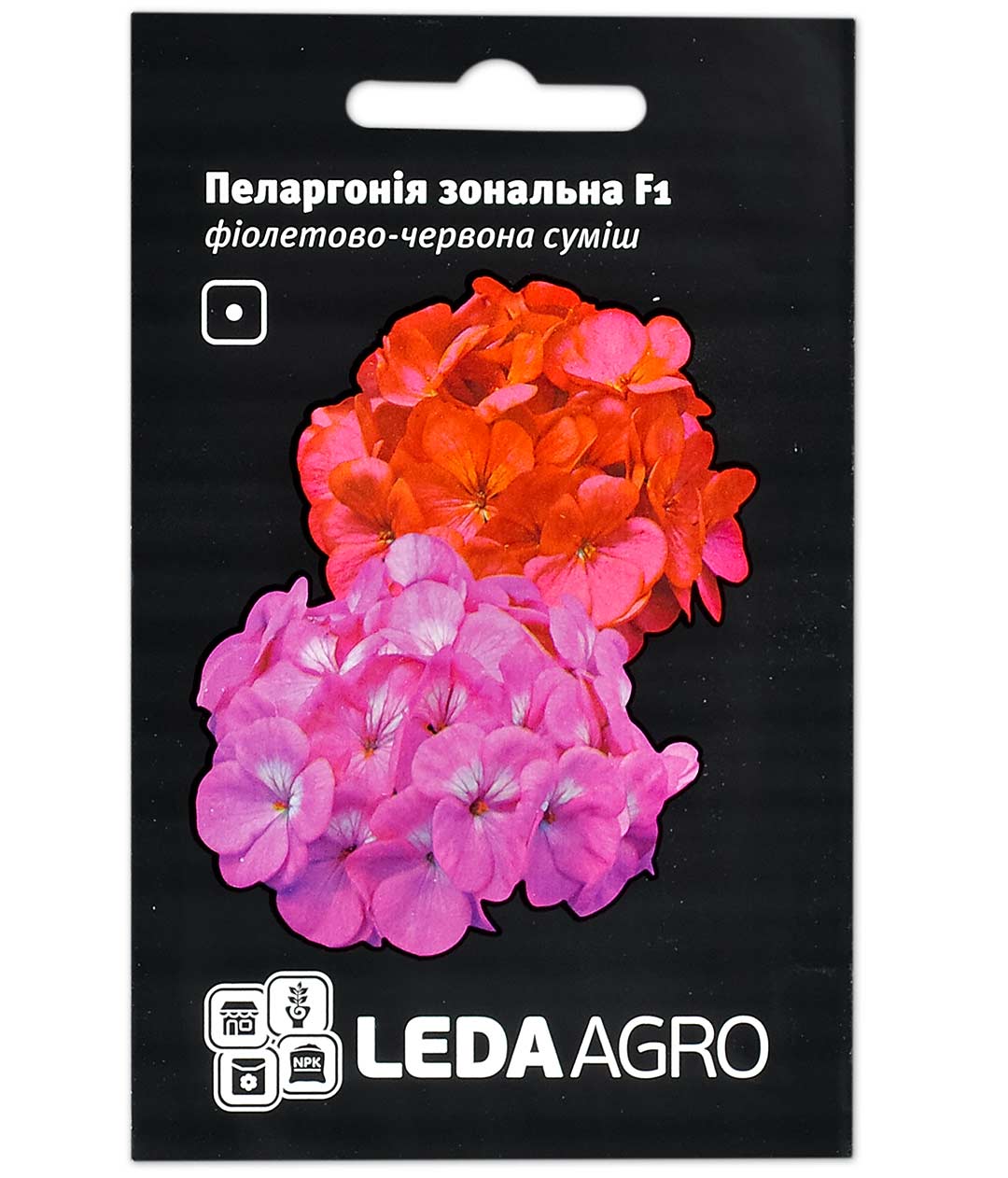 Изображение Семена цветов Пеларгония Зональная смесь F1