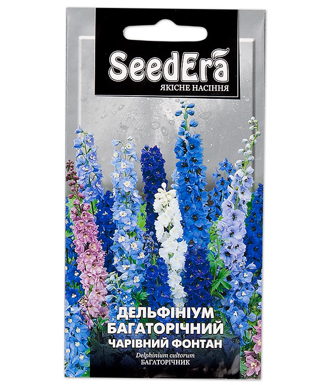 Изображение Семена цветов Дельфиниум Волшебный фонтан