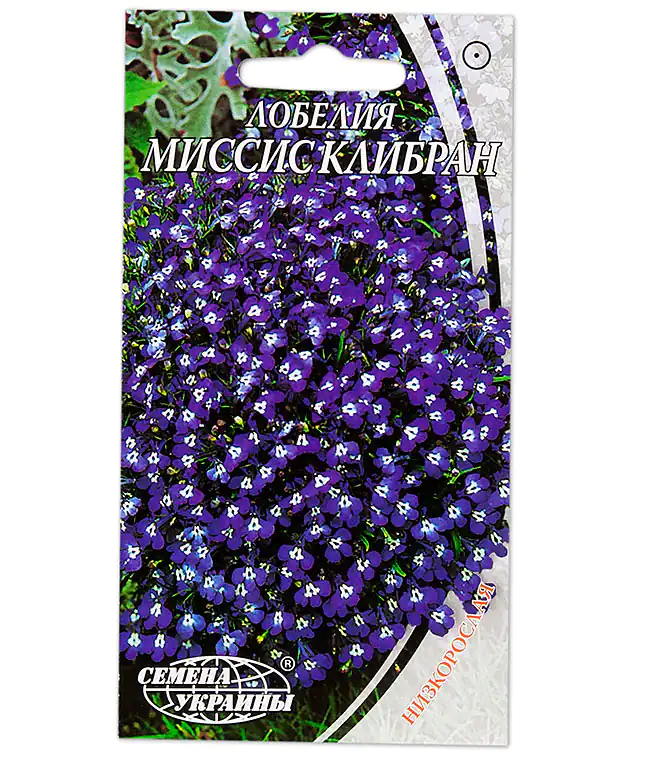 Семена цветов Лобелия Миссис Клибран
