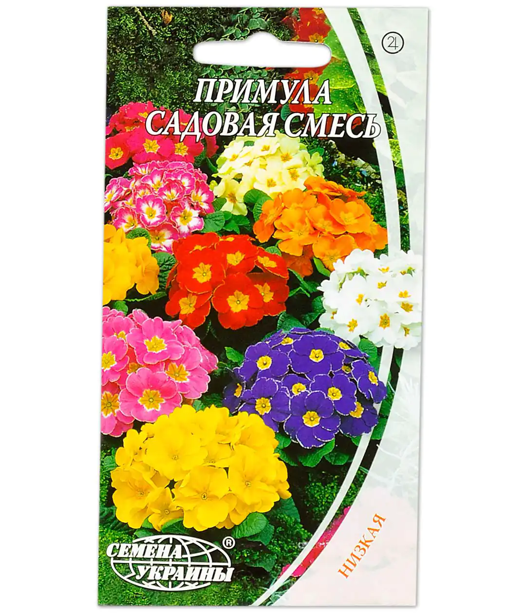 Изображение Семена цветов Примула садовая смесь