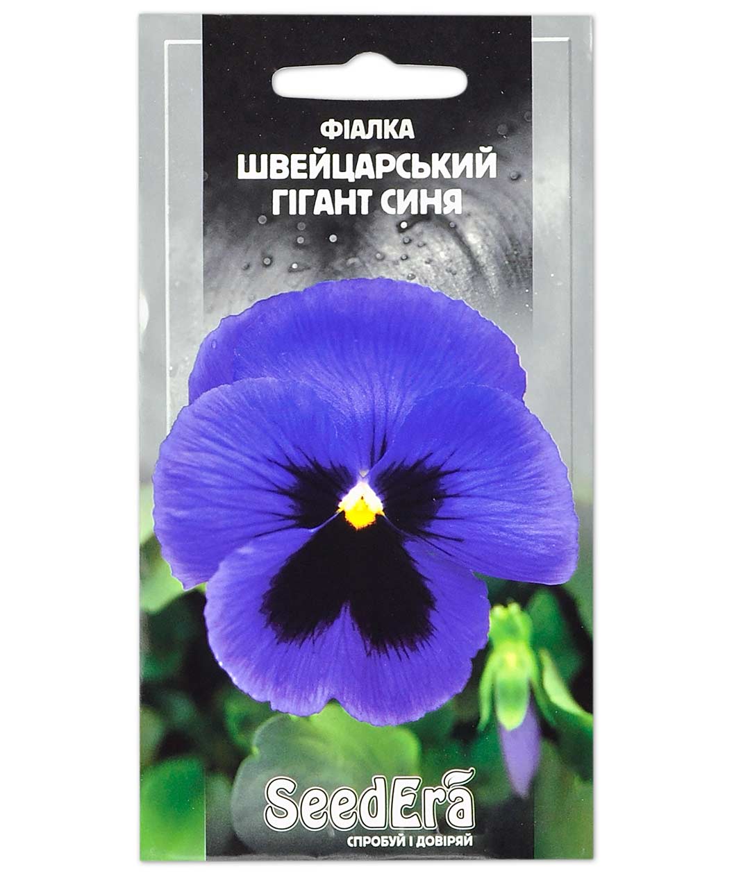 Изображение Семена цветов Виола Швейцарский гигант синяя