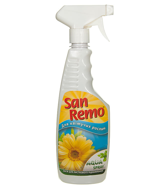 Изображение Удобрение спрей San Remo для цветущих