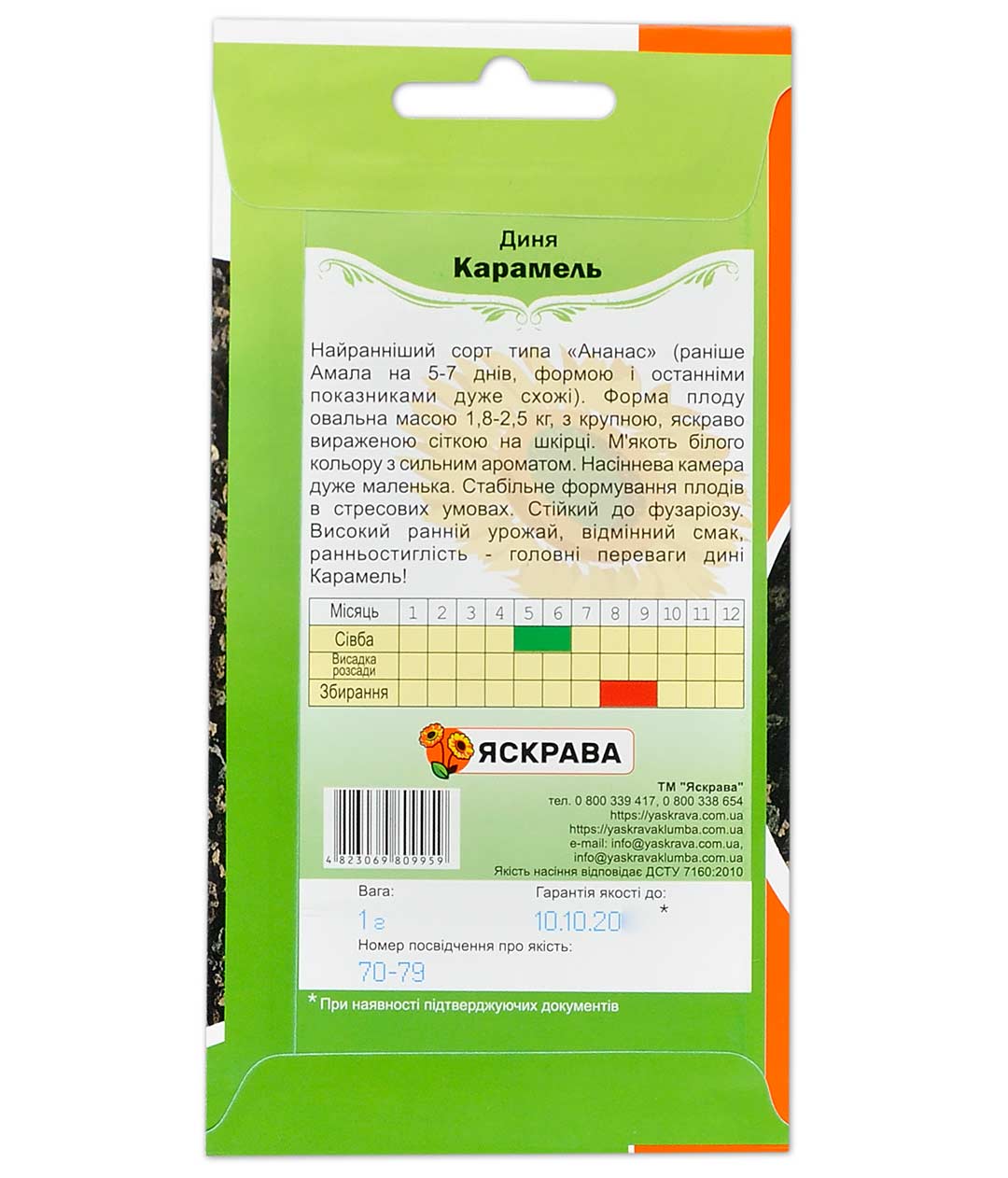 Изображение Дыня Карамель