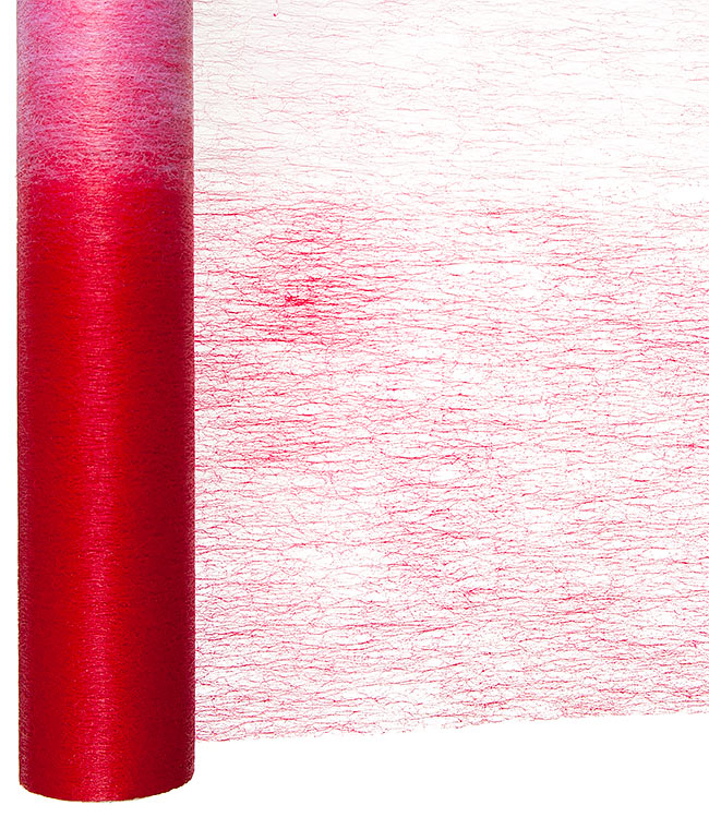 Изображение Флізелін для квітів червоно-рожевий