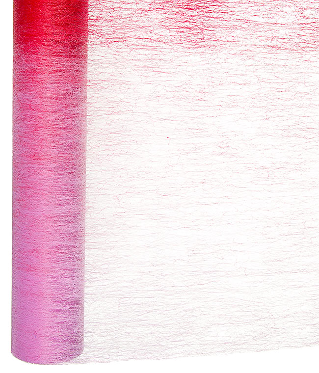 Изображение Флизелин для цветов красно-розовый