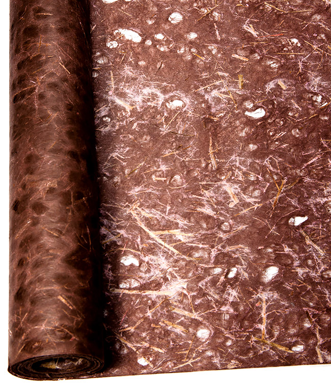 Изображение Флизелин для цветов опилки коричневый