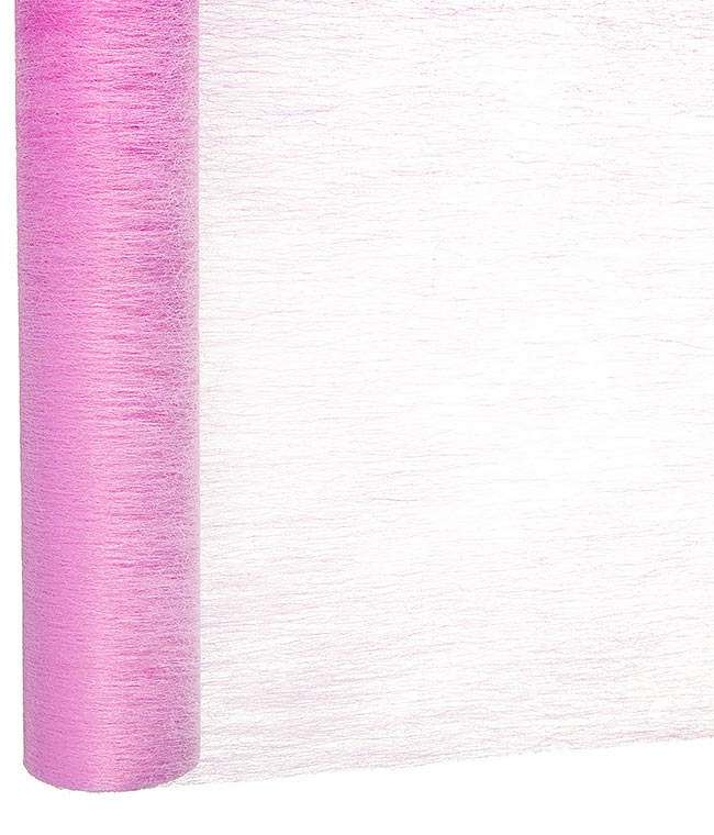 Изображение Флизелин для цветов светло розовый-темно розовый