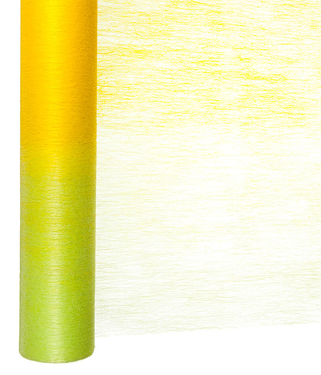 Изображение Флизелин для цветов желто-салатовый