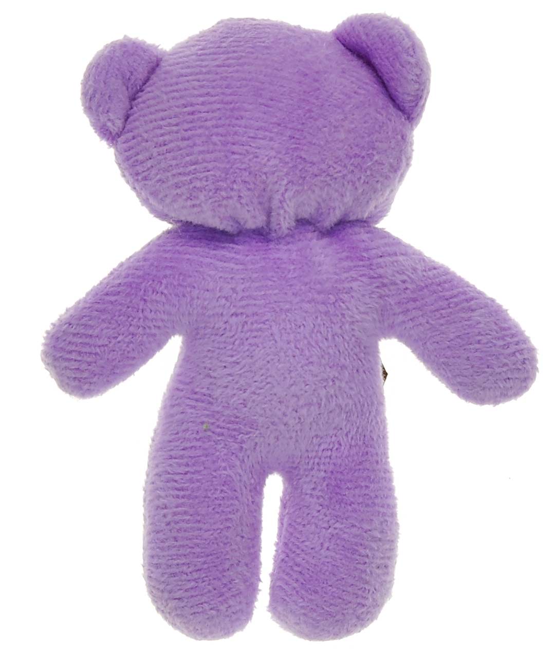 Изображение Игрушка для букетов мишка фиолетовый 12см