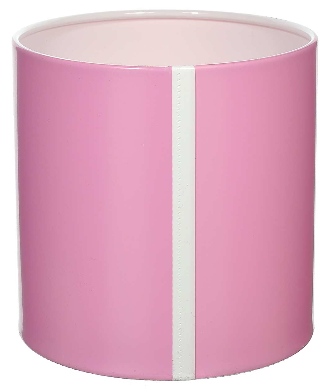 Изображение Коробка для цветов пластиковая WITH YOU бледно-розовая 140/140