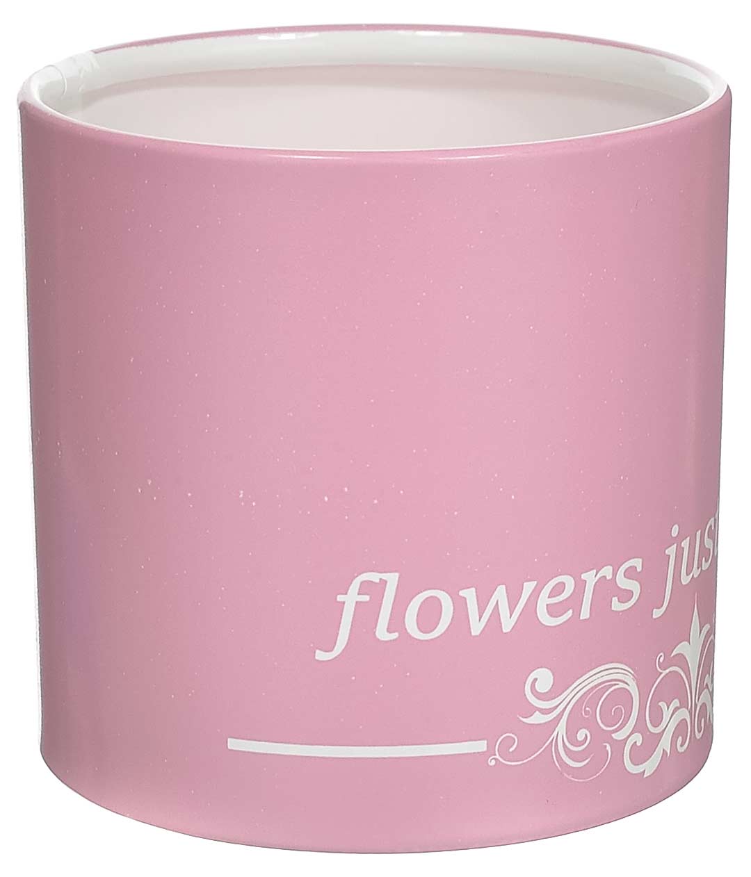 Изображение Коробка для квітів пластикова Flowers just Рожева 100/100 
