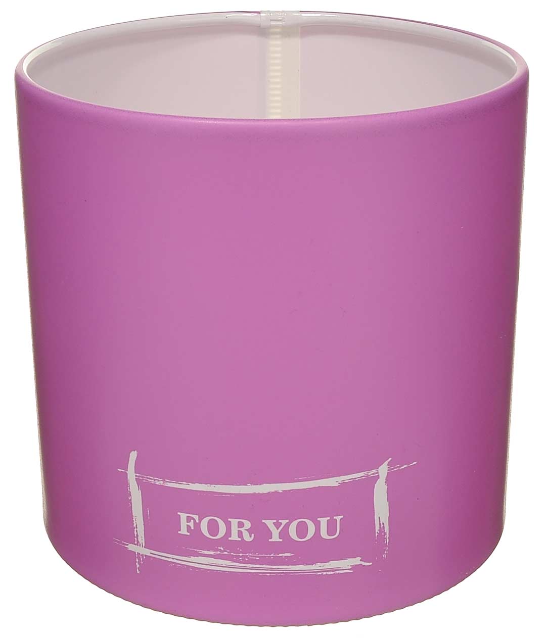 Изображение Коробка для квітів пластикова FOR YOU Рожева 140/140 