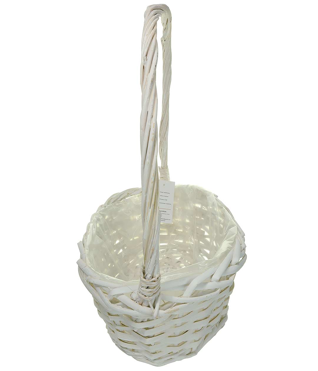 Изображение Корзина декоративная белая CR13535-32