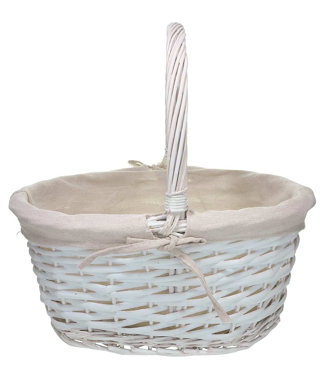 Изображение Корзина декоративная MIDDLE LH2369 белая