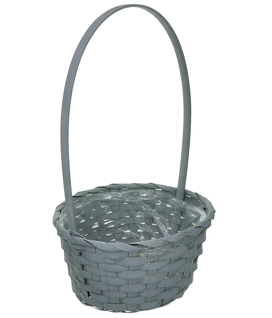 Корзина декоративная серая B0105