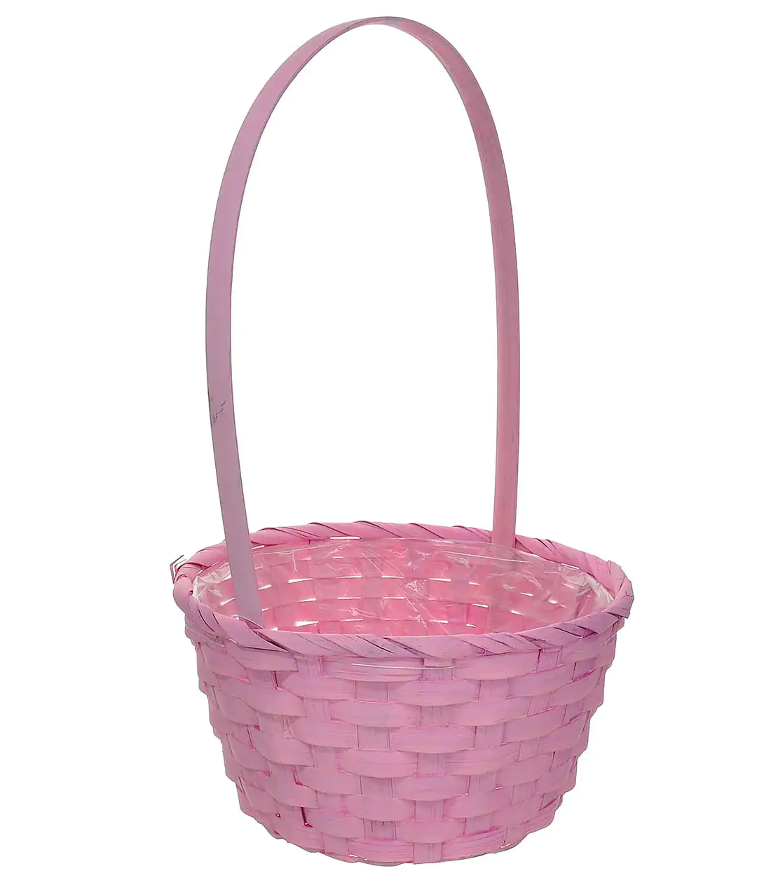 Корзина для цветов розовая B0105