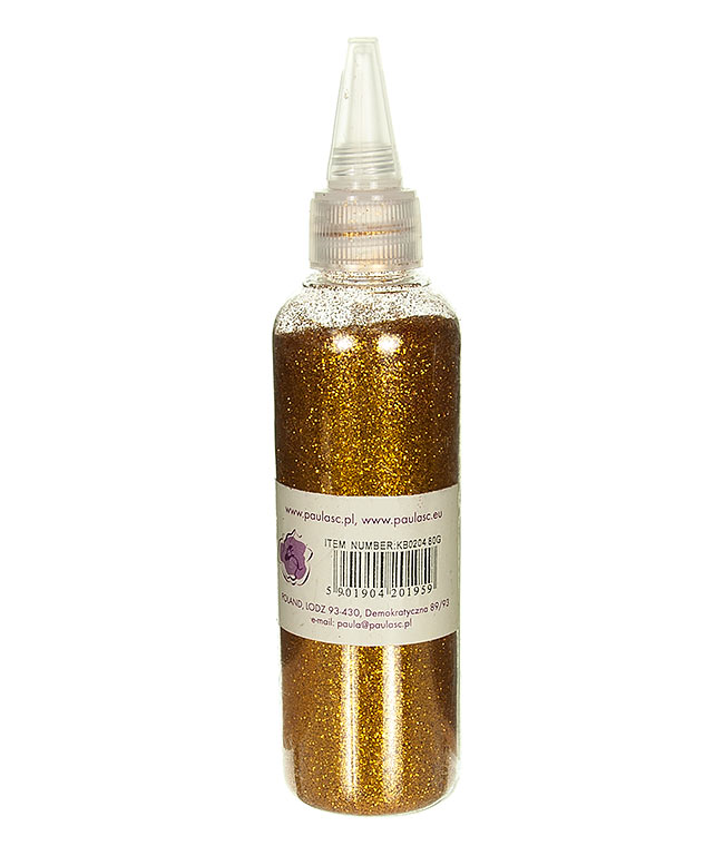 Изображение Присыпка для цветов бронзовая в бутылочке 80гр.