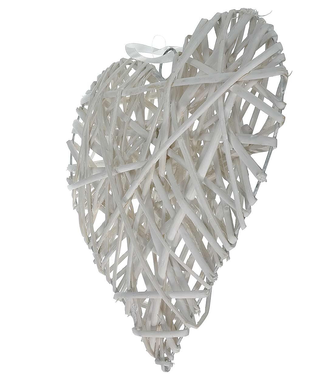 Изображение Сердце плетеное JQS19165 белое