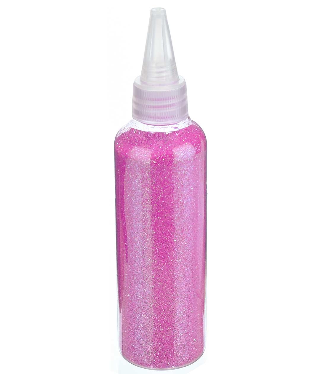 Изображение Присыпка для цветов розовая в бутылочке 80гр.