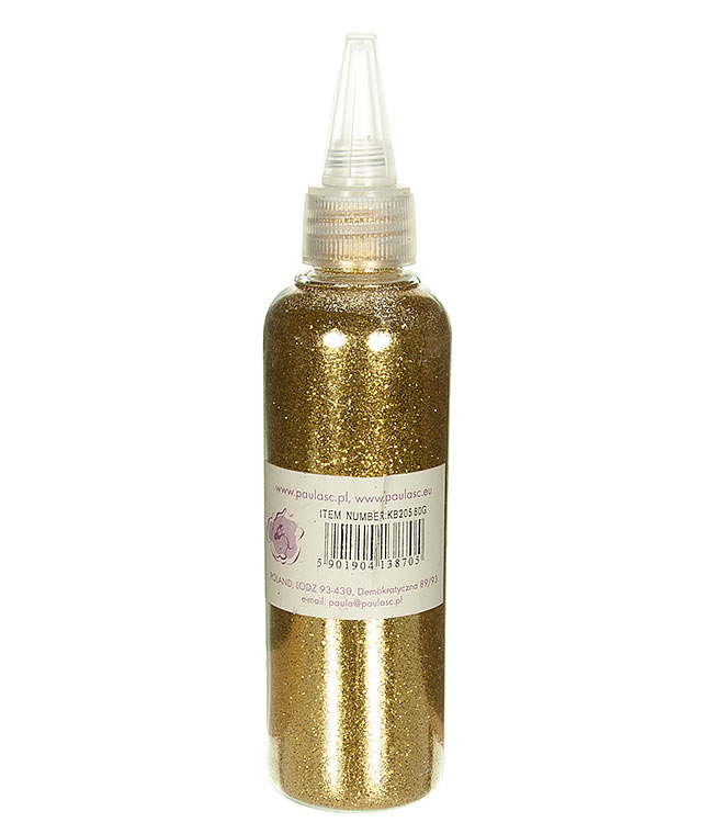 Изображение Присыпка для цветов золото в бутылочке 80гр.