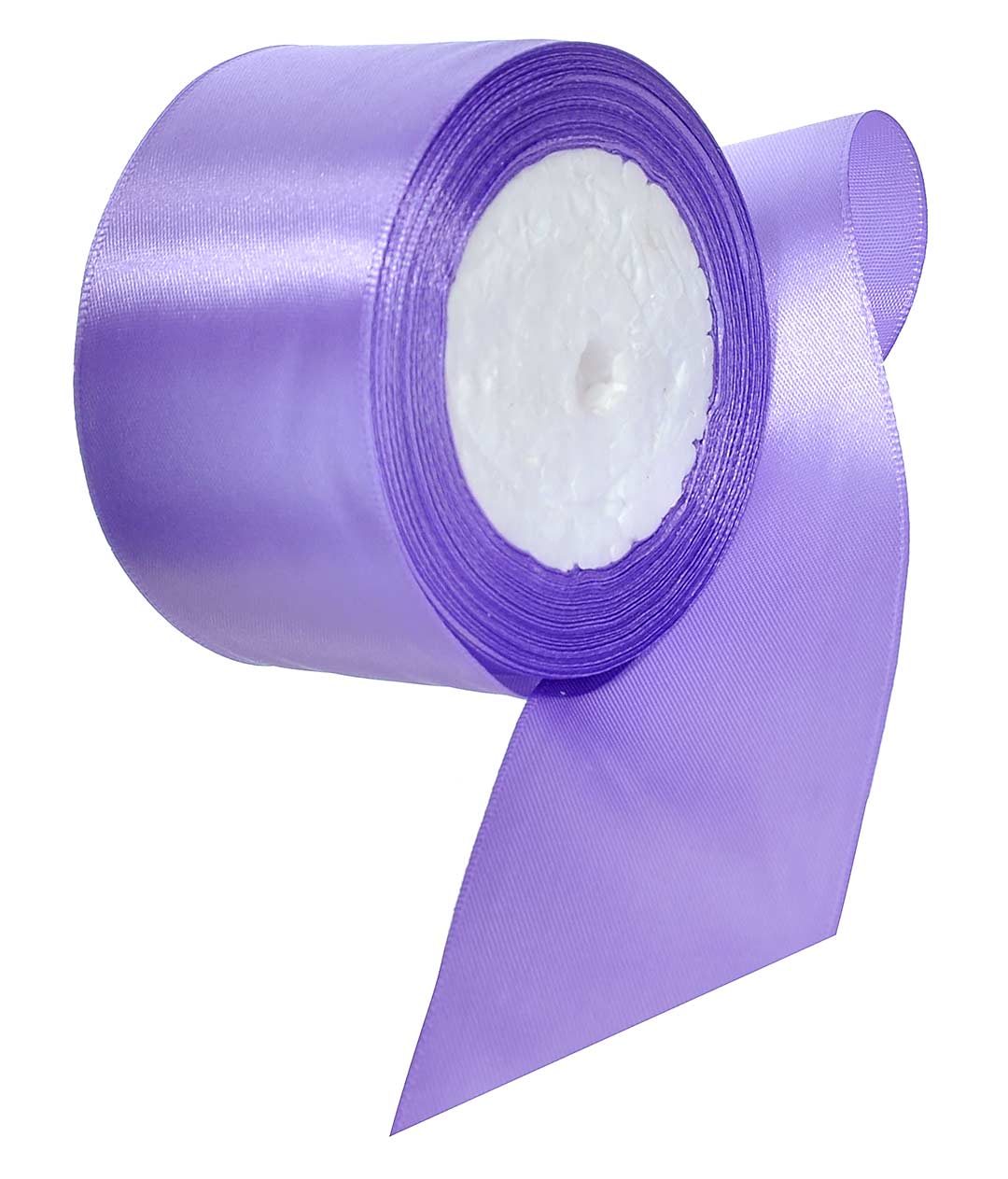 Изображение Стрічка атласна світло-фіолетова 50мм А021