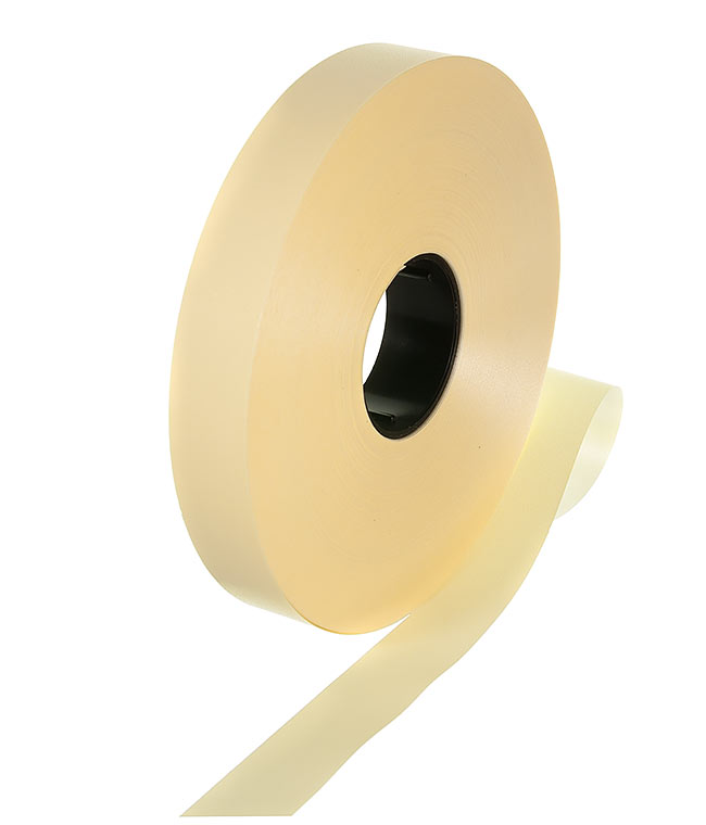 Изображение Стрічка поліпропіленова світло-жовта 20мм