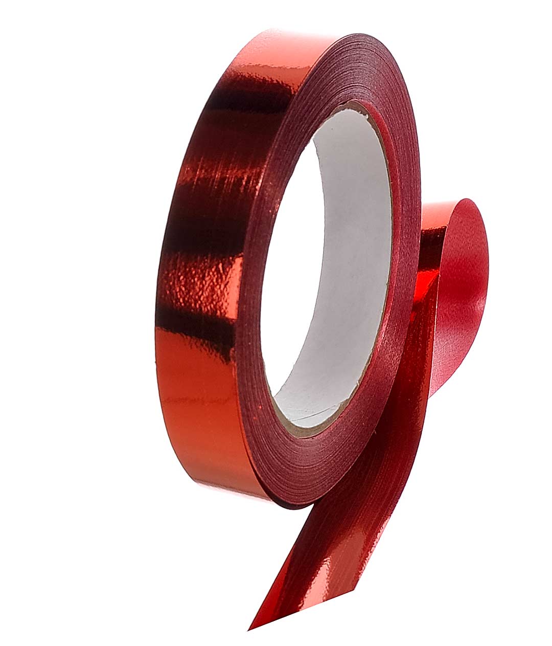 Изображение Лента полипропиленовая металлик красный Shax 20мм