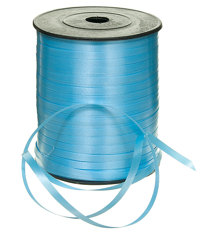 Изображение Стрічка поліпропіленова на бобіні світло-блакитна Shax 5мм